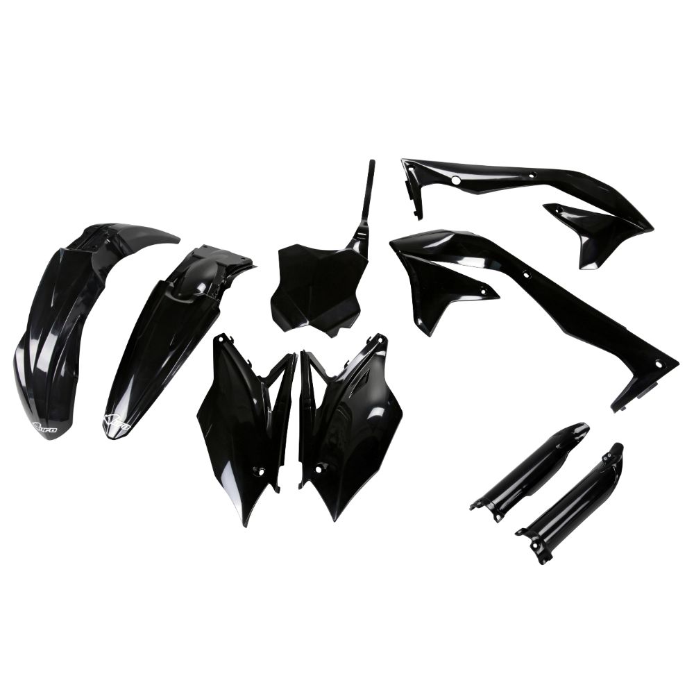 Kunststoff-Kit Kawasaki KX 450 F (18) - farbe schwarz KAKIT226F-001