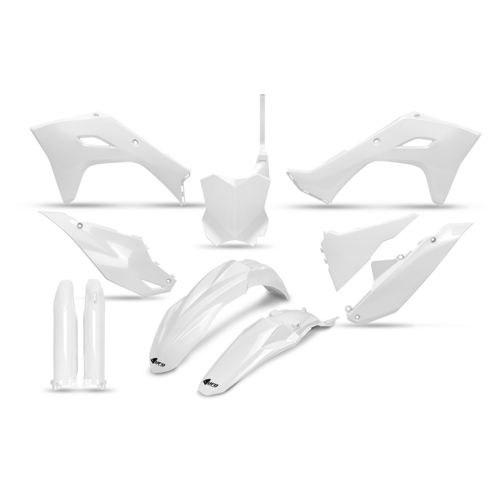 Kunststoff-Kit Kawasaki KX 450 F (24-26) - farbe weiß KAKIT231F-047