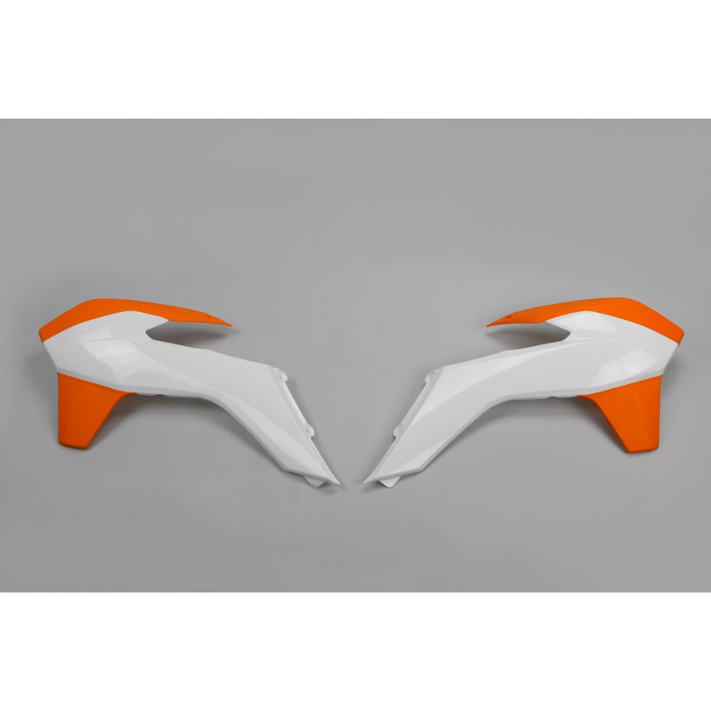 Kühlerverkleidungen KTM 200 EXC (14-16) weiß und orange* KT04052-999W