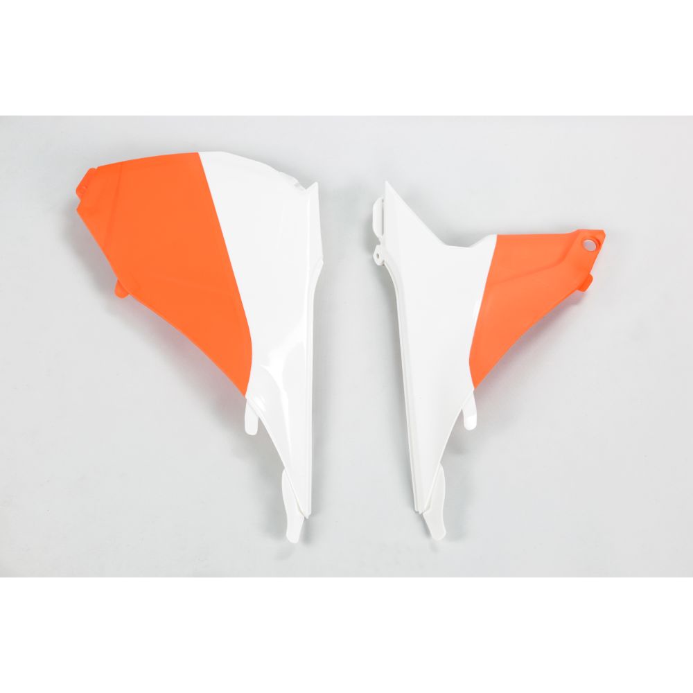 Luftfilterkasten-Abdeckung KTM 150 SX (13-15) weiß e orange* KT04053-999W