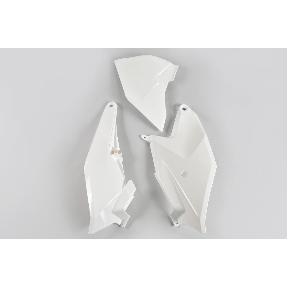 Seitliche Startnummerntafeln KTM 85 SX (18-19) weiß* KT04086-047