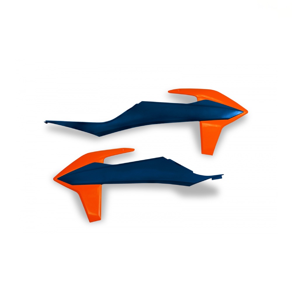 Kühlerverkleidungen KTM 450 EXC-F (20-23) blau und orange* KT04092-999C