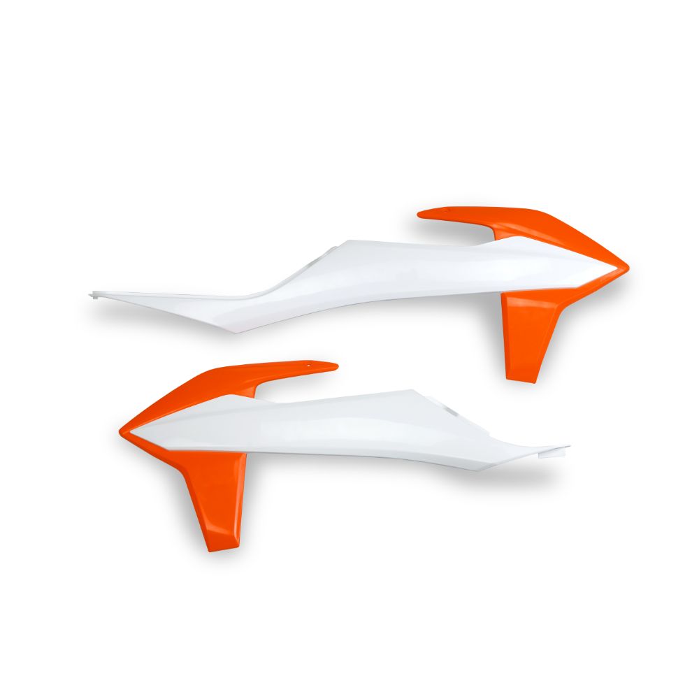 Kühlerverkleidungen KTM 450 SX-F (20-22) weiß und orange* KT04092-999W