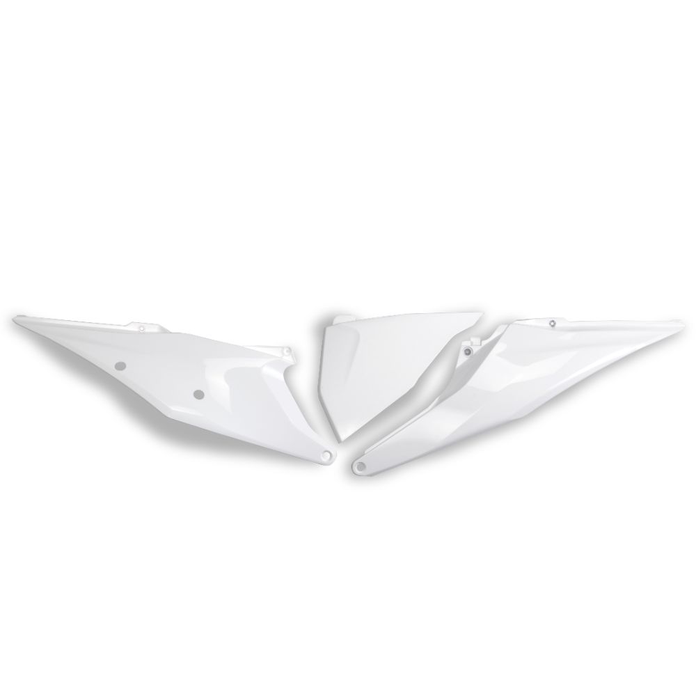 Seitliche Startnummerntafeln KTM 150 EXC (20-23) weiß KT04093-042