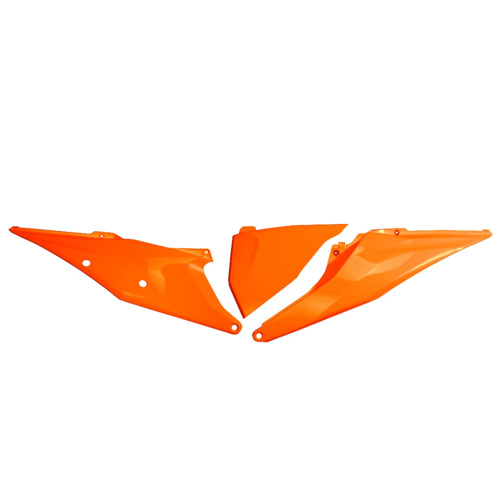 Seitliche Startnummerntafeln KTM 450 SX-F (19-22) orange KT04093-127