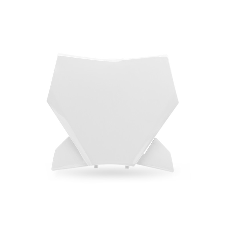 Startnummerntafel anteriore KTM 85 SX (25-26) bianca KT05029-042