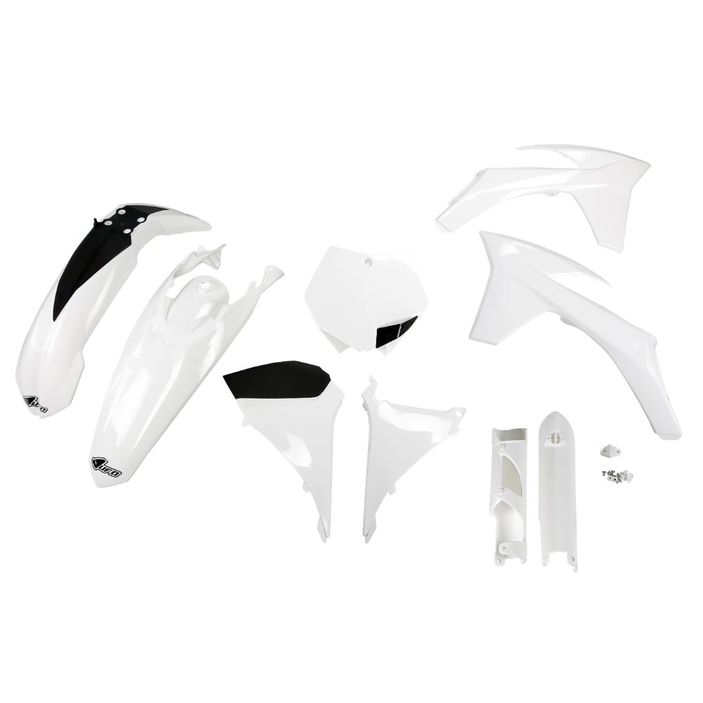 Kunststoff-Kit KTM 125 SX (11) - farbe weiß KTKIT509F-047