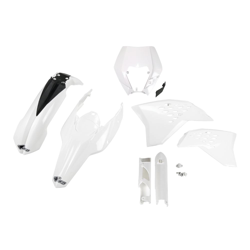 Kunststoff-Kit KTM 530 EXC-F (09-11) - farbe weiß KTKIT520F-047