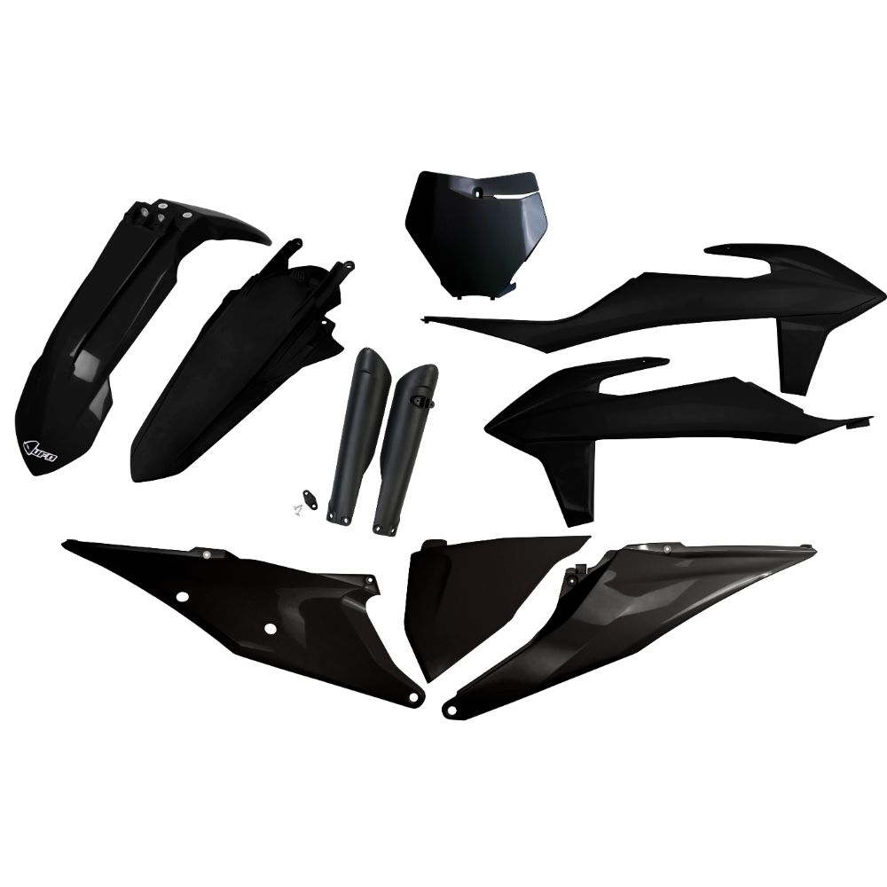 Kunststoff-Kit KTM 150 SX (19-22) - farbe schwarz KTKIT522F-001