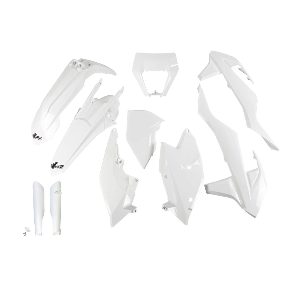 Kunststoff-Kit KTM 250 EXC-F (17-19) - farbe weiß KTKIT523F-047