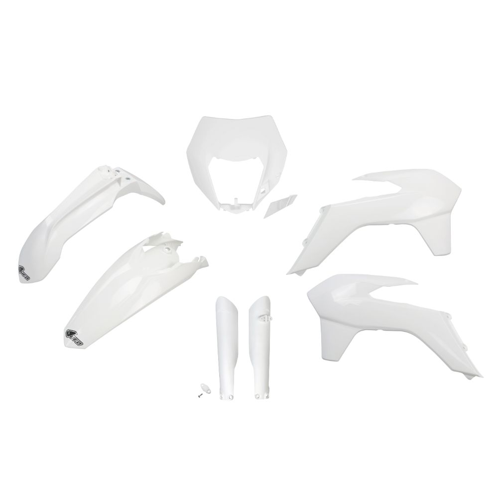Kunststoff-Kit KTM 200 EXC (14-16) - farbe weiß KTKIT524F-047
