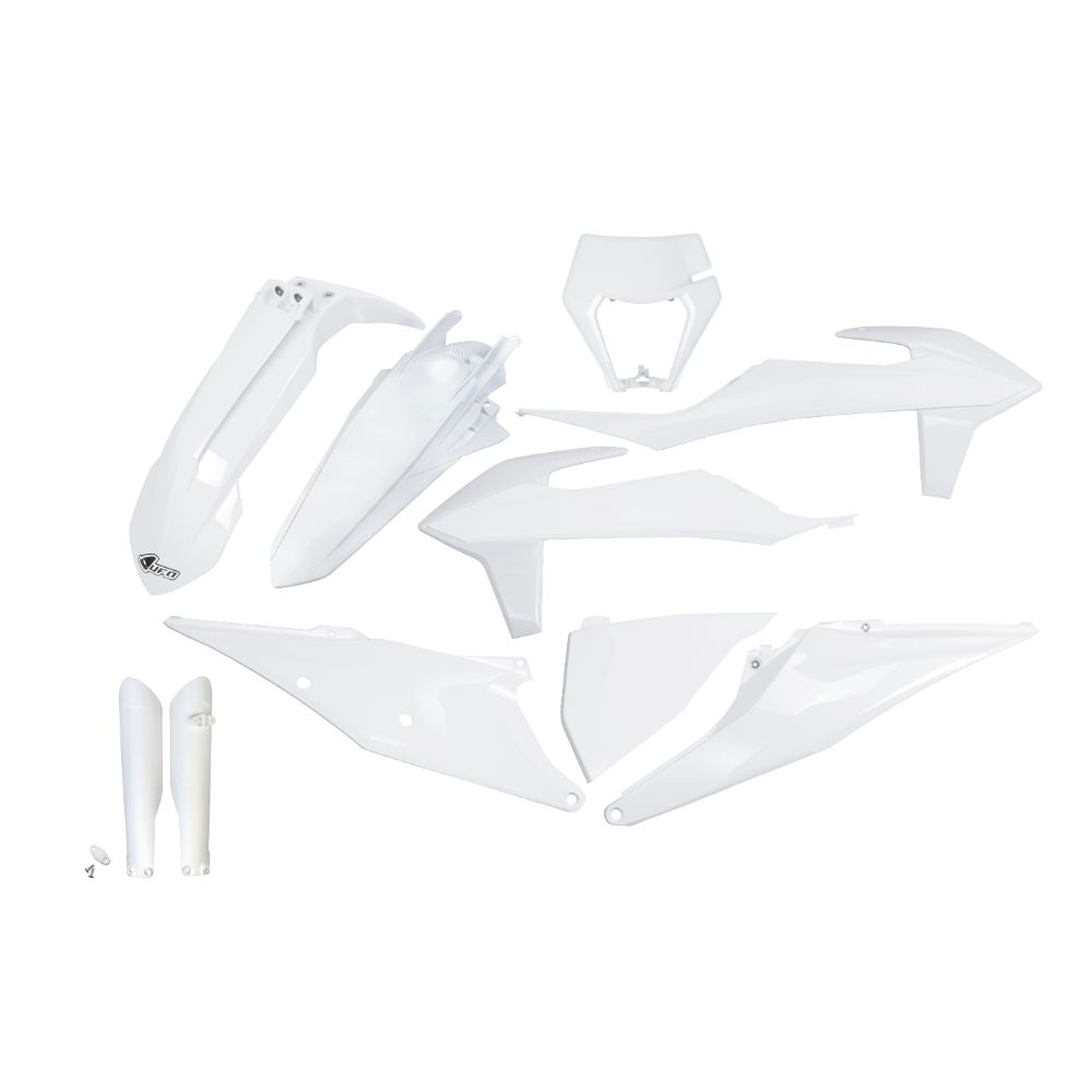 Kunststoff-Kit KTM 250 EXC (20-23) - farbe weiß KTKIT527F-042