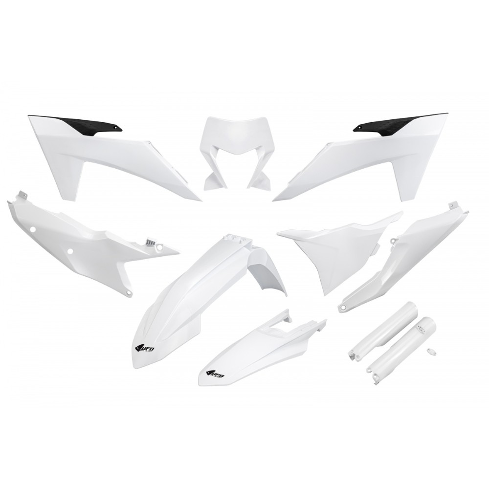 Kunststoff-Kit KTM 350 EXC-F (24-25) - farbe weiß KTKIT530F-042