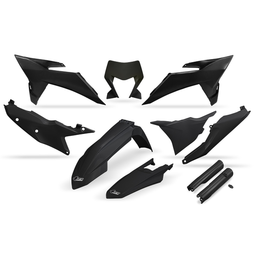 Kunststoff-Kit KTM 450 EXC-F (26) - farbe schwarz KTKIT546F-001