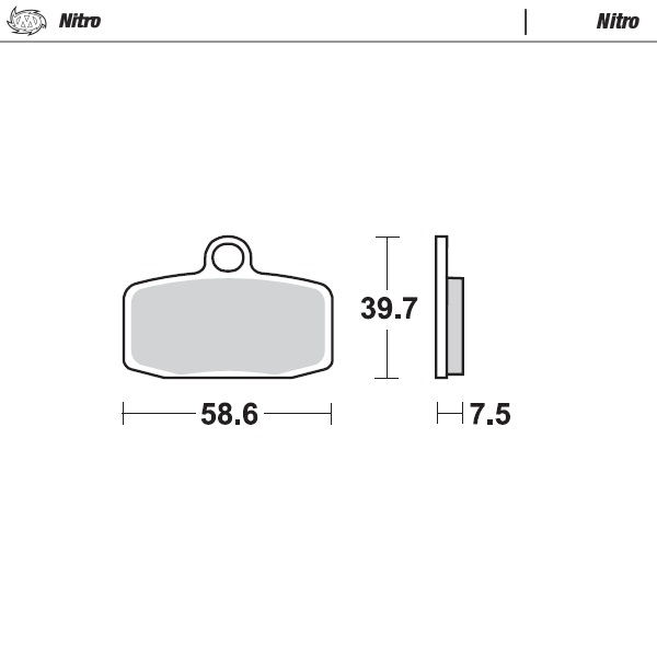 Bremsbeläge Moto Master Husqvarna 85 TC (14-20) vorne nitro MM-097421