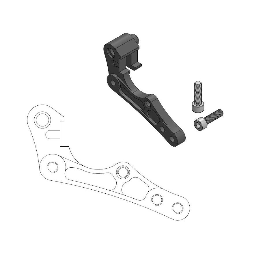Distanzstück Husaberg 450 FE (09-14) vorne 270 mm - Moto Master MM-211045