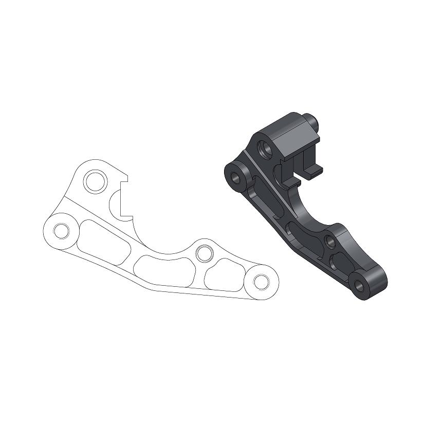 Distanzstück Suzuki RMZ 450 (05-25) vorne 270 mm - Moto Master MM-211047
