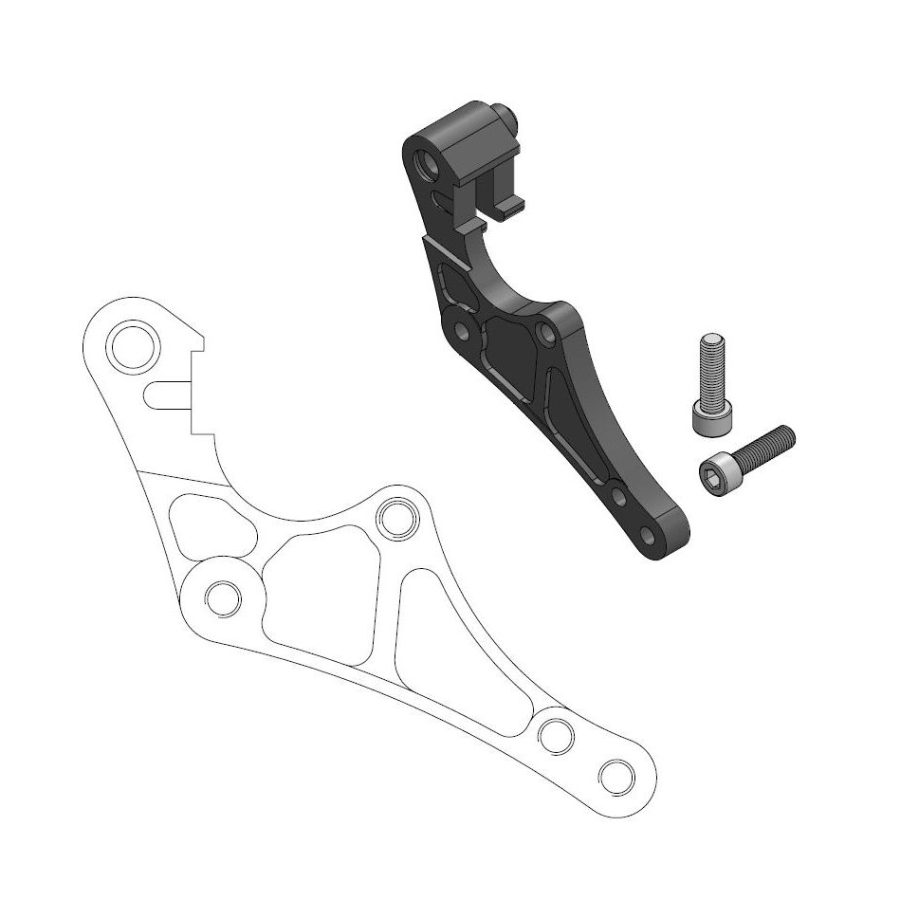 Distanzstück Husaberg 300 TE (10-14) vorne 320 mm - Moto Master MM-211054