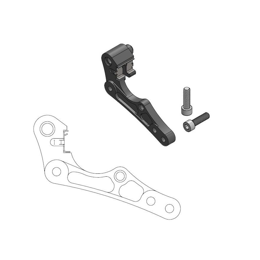 Distanzstück Husqvarna 501 FE (18-21) vorne 270 mm - Moto Master MM-211095