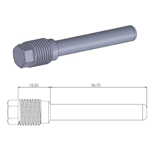 Bremssattelbolzen Rieju 300 MR (21-26) vorne Moto Master MM-213021