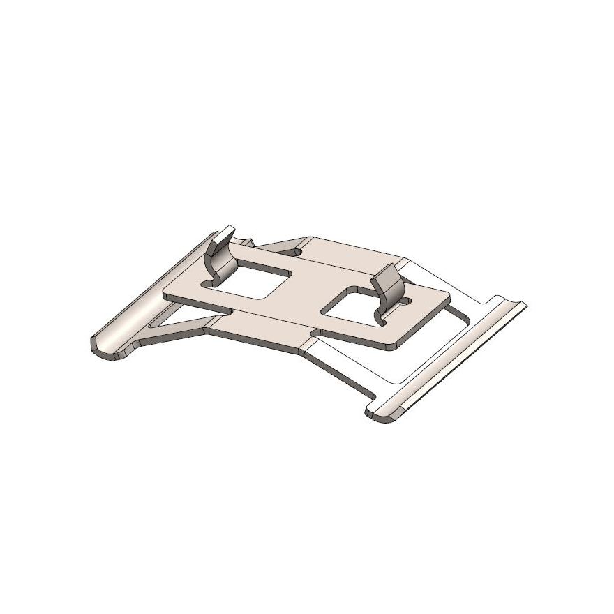 Bremsbelag-Halteclip Husaberg 125 TE (12-14) hinten MM-213087