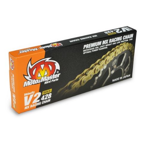 Antriebskette MM Kettenteilung 428 V2 cross professionell ohne O-RING 130 kettenglied MM-642801