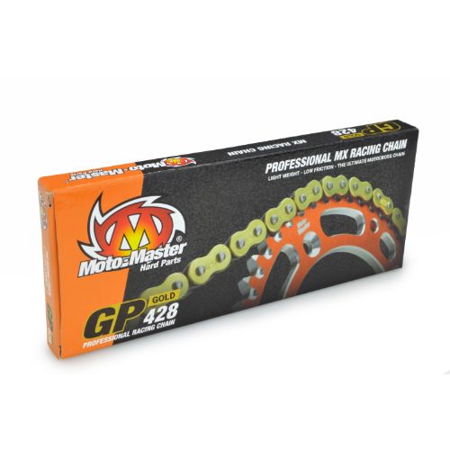 Antriebskette MM Kettenteilung 428 GP cross professionell ohne O-RING 134 kettenglied MM-642802