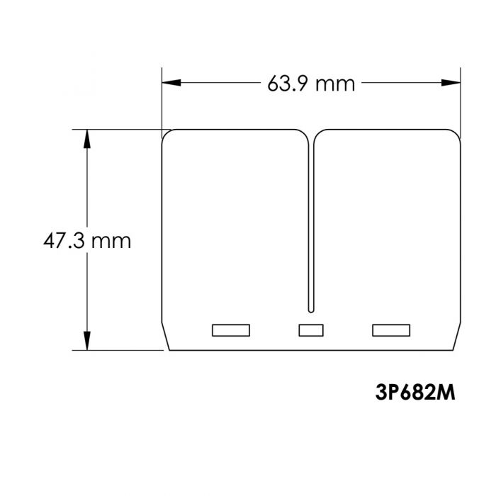 Membranventile Honda CR 250 (86-04) - V-Force 3 (Nur Membranen) MT3P682M