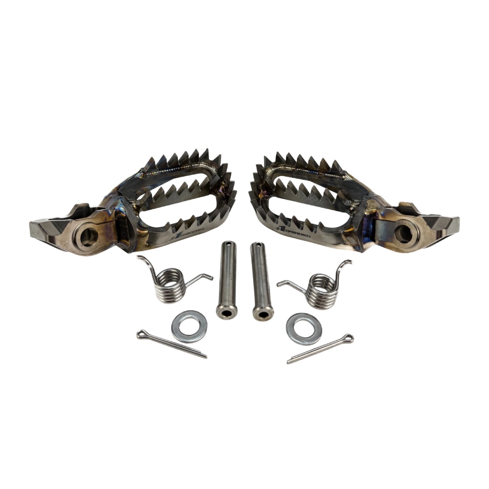 Fußrasten aus Titan Husqvarna 85 TC (25-26) standard ultra grip OFP-T01B-0D0B