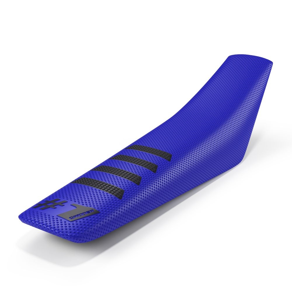 Universeller Sitzbezug Onegripper - Ribbed blau und schwarz