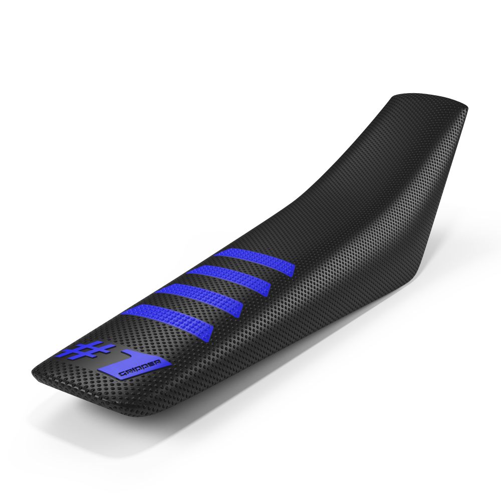 Universeller Sitzbezug Onegripper - Ribbed schwarz und blau