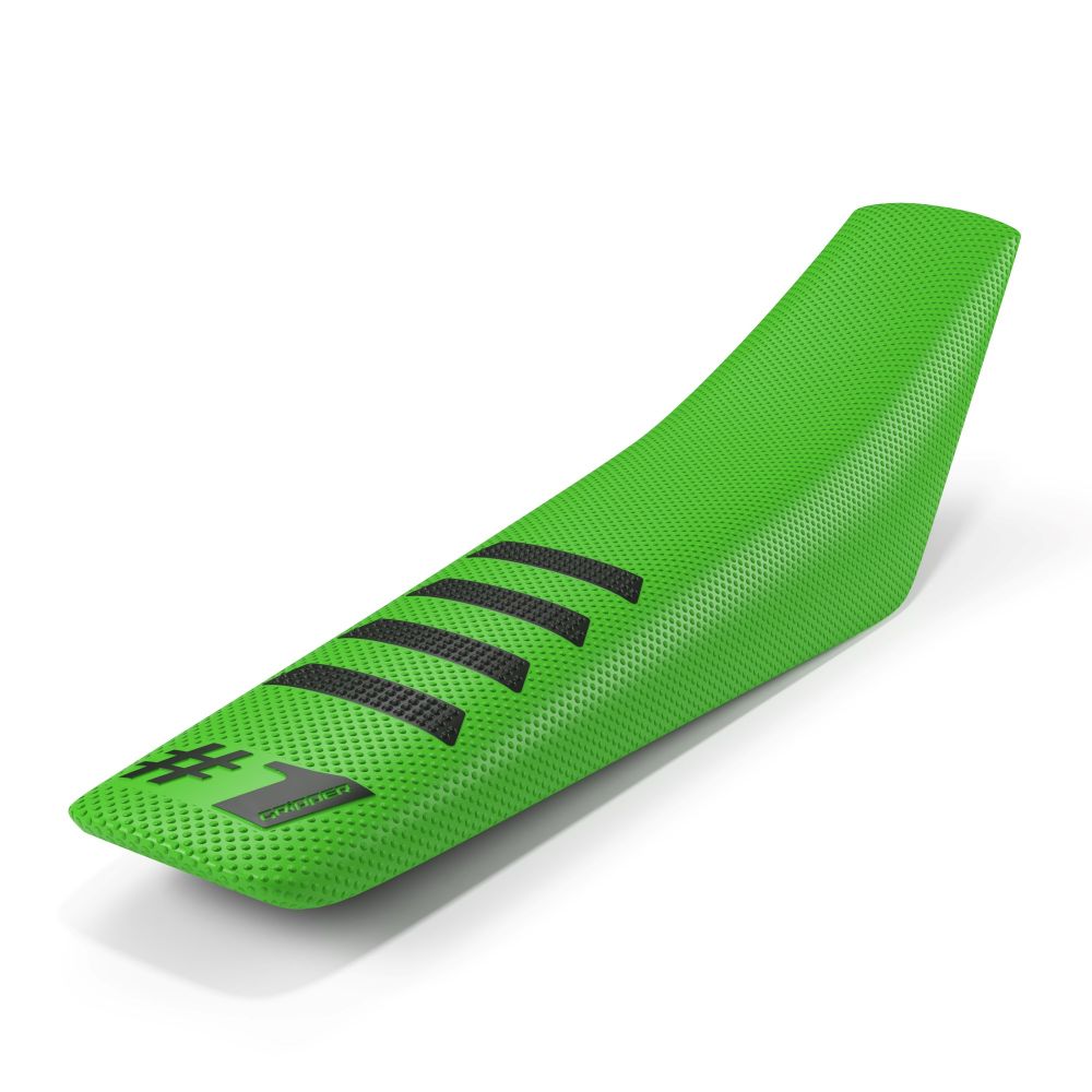 Universeller Sitzbezug Onegripper - Ribbed grün und schwarz