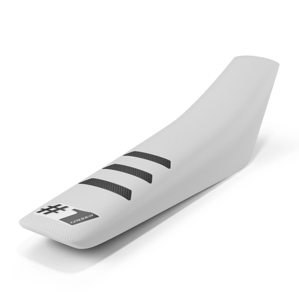 Universeller Sitzbezug Onegripper - Light Rib weiß und schwarz