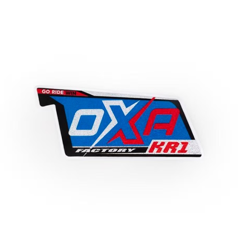 Schalldämpfer-Aufkleberlogo OXA KR1 Schalldämpfer-Aufkleberlogo OXA KR1