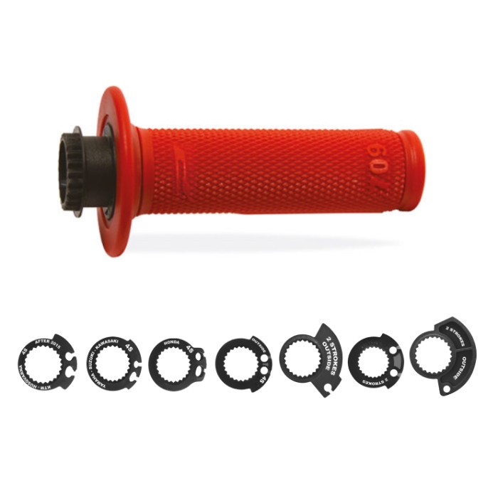 Griffpaar Lock-On Pro Grip 709 - rot