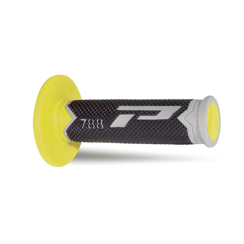 Griffpaar Pro Grip 788 - grau schwarz gelb Griffpaar Pro Grip 788 - grau schwarz gelb