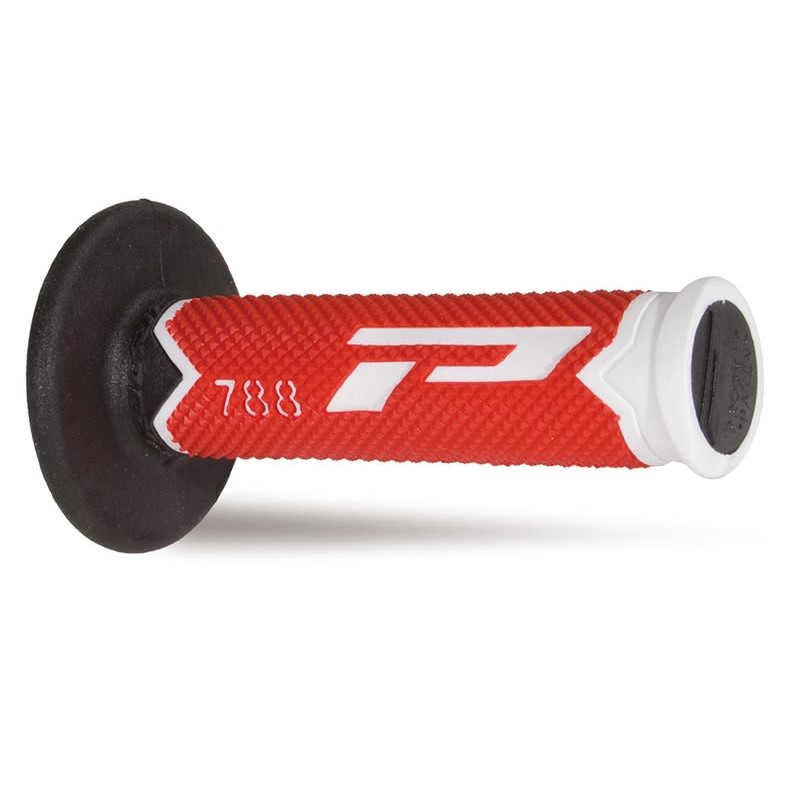 Griffpaar Pro Grip 788 - weiß rot schwarz Griffpaar Pro Grip 788 - weiß rot schwarz