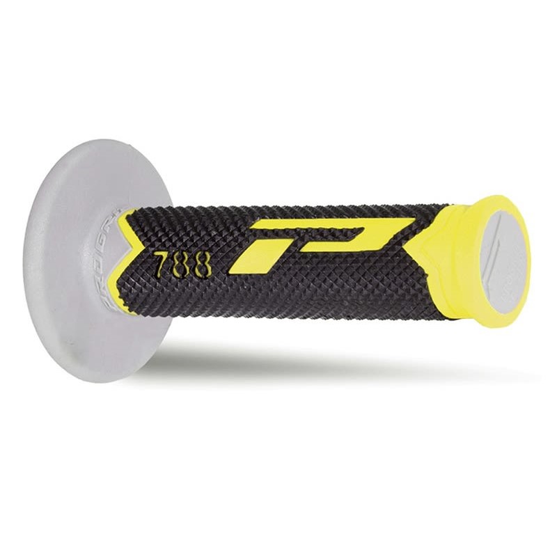 Griffpaar Pro Grip 788 - gelb schwarz grau Griffpaar Pro Grip 788 - gelb schwarz grau