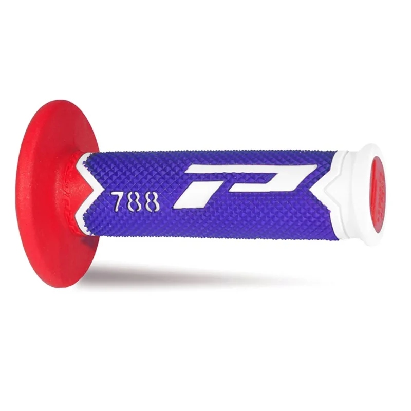 Griffpaar Pro Grip 788 - weiß blau rot Griffpaar Pro Grip 788 - weiß blau rot