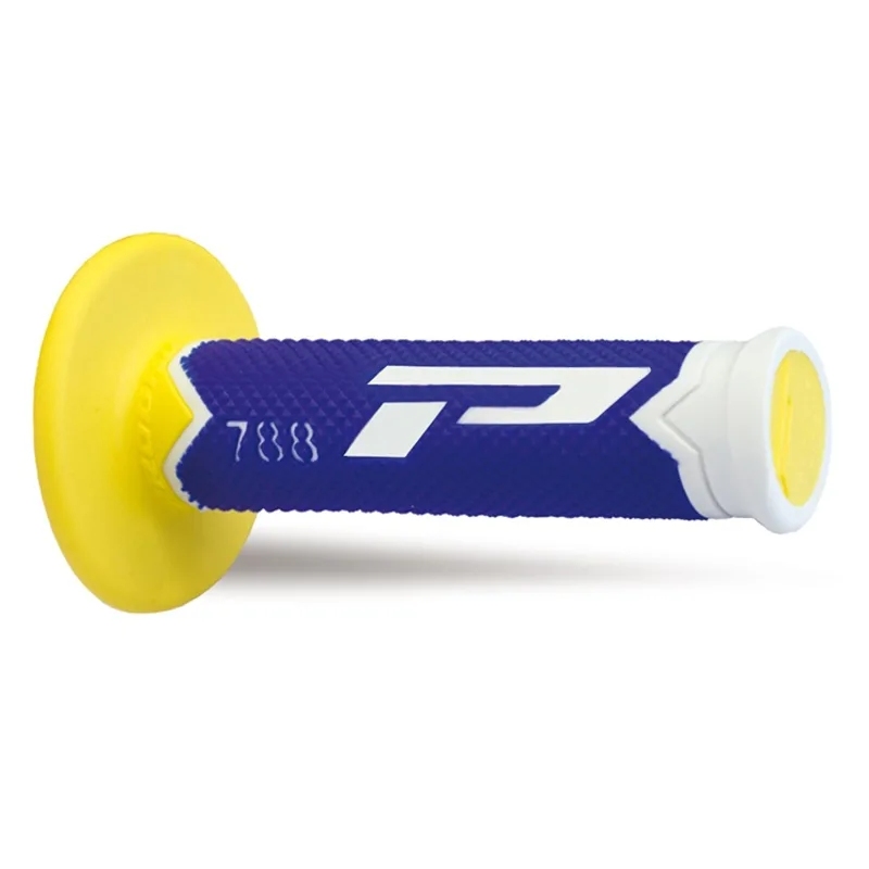 Griffpaar Pro Grip 788 - weiß blau gelb Griffpaar Pro Grip 788 - weiß blau gelb