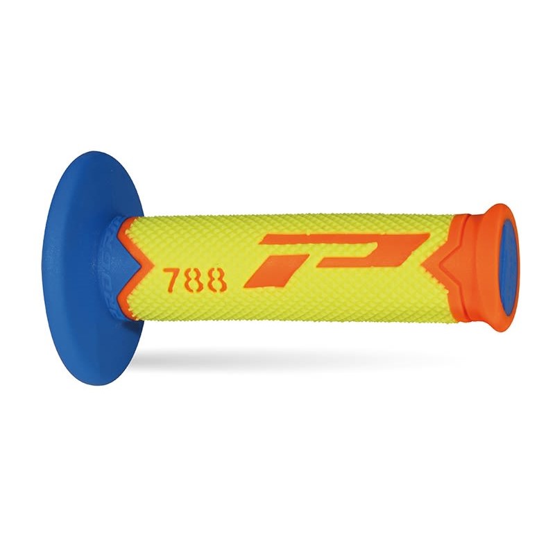 Griffpaar Pro Grip 788 - neonorange neongelb hellblau Griffpaar Pro Grip 788 - neonorange neongelb hellblau