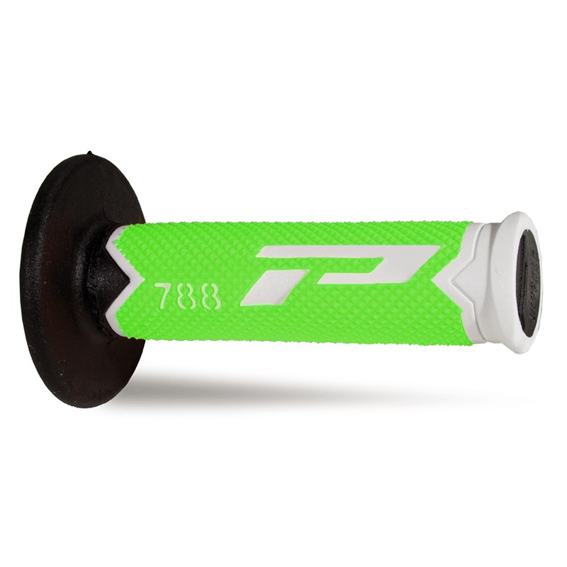 Griffpaar Pro Grip 788 - weiß neongrün schwarz Griffpaar Pro Grip 788 - weiß neongrün schwarz