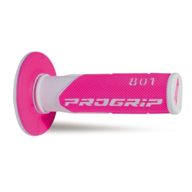Griffpaar Pro Grip 801 - weiß fuchsia fluo Griffpaar Pro Grip 801 - weiß fuchsia fluo