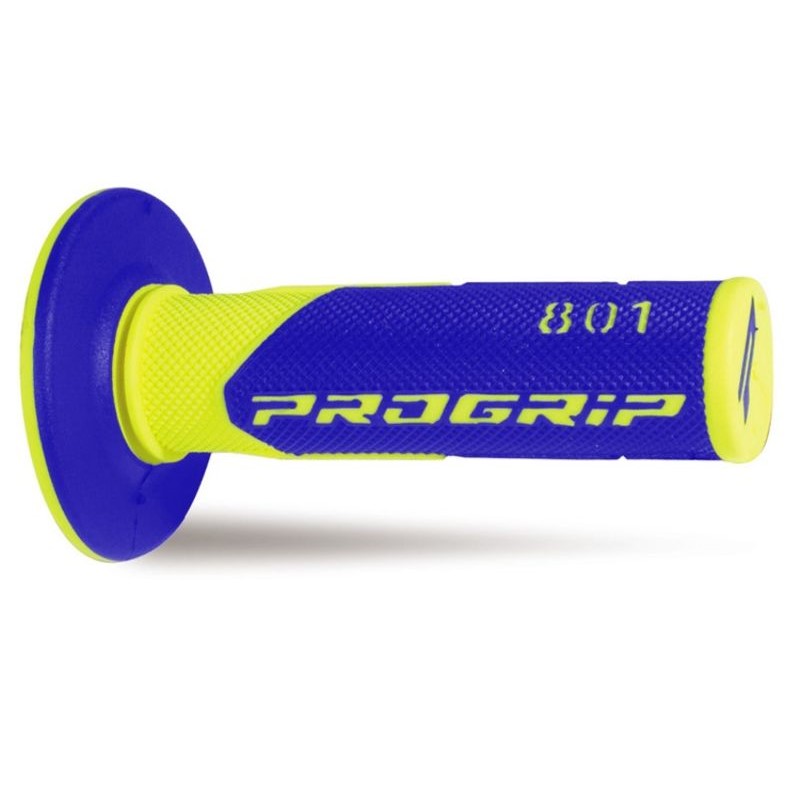Griffpaar Pro Grip 801 - neongelb blau Griffpaar Pro Grip 801 - neongelb blau