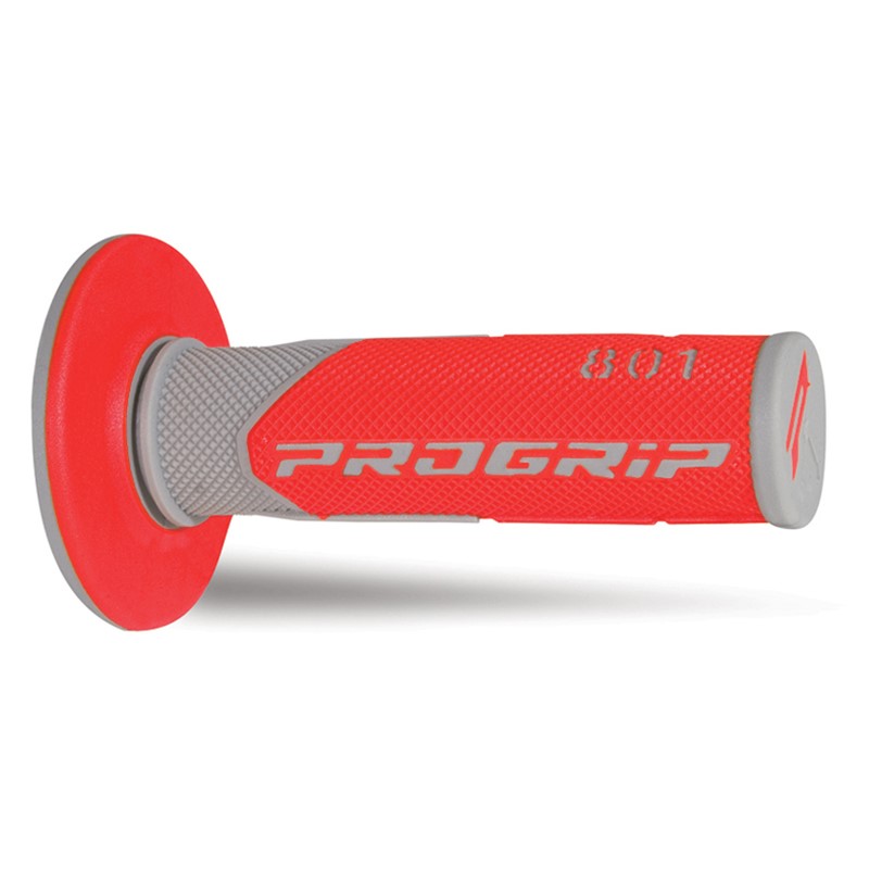 Griffpaar Pro Grip 801 - grau rot Griffpaar Pro Grip 801 - grau rot