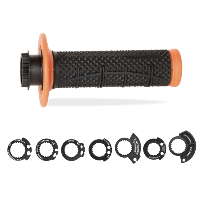 Griffpaar Lock-On Pro Grip 809 - orange schwarz