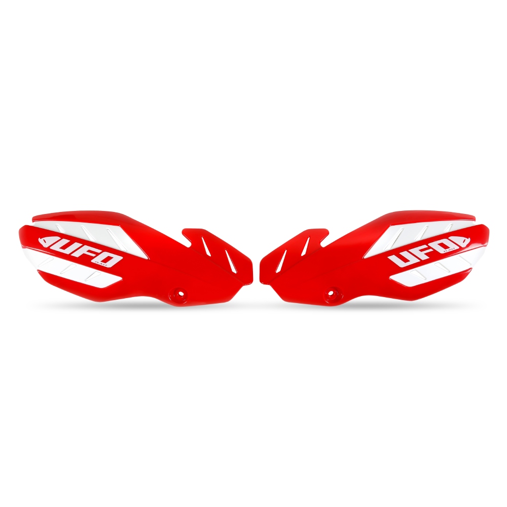 Paar Handschützer UFO FLAME rot Paar Handschützer UFO FLAME rot