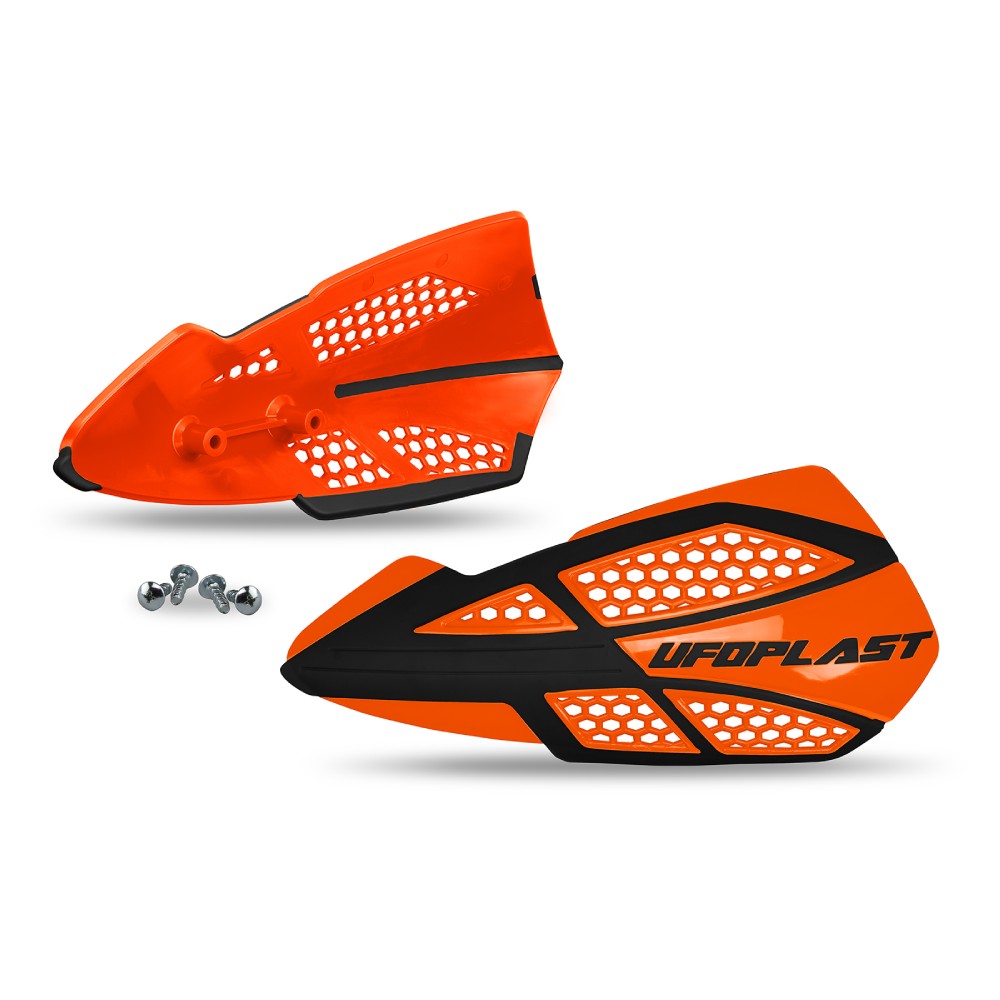 Paar Handschützer UFO VOYAGER Für Hebelhalterungen orange Paar Handschützer UFO VOYAGER Für Hebelhalterungen orange