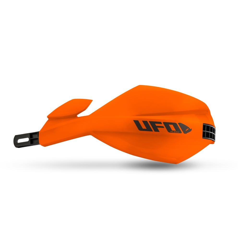 Paar geschlossene Handschützer UFO MUGAN für 28,6 mm Lenker orange Paar geschlossene Handschützer UFO MUGAN für 28,6 mm Lenker orange