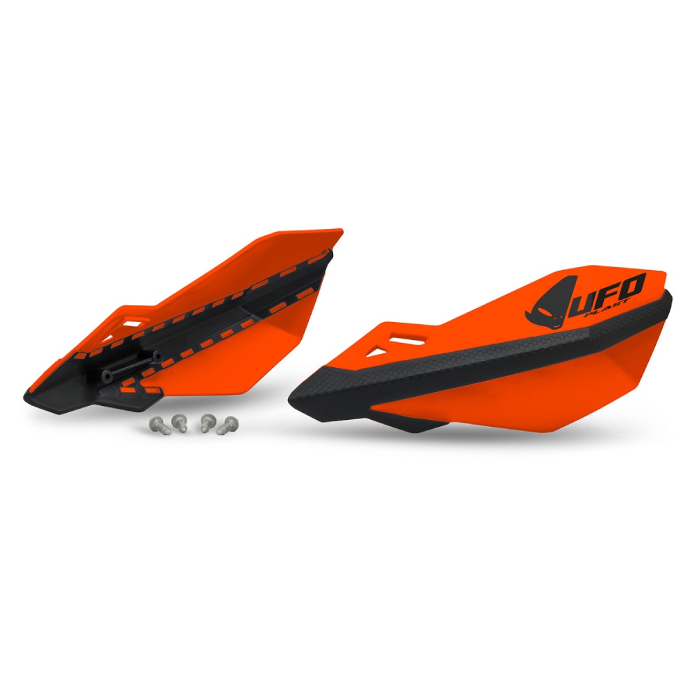 Paar Handschützer UFO TRAXION Für Hebelhalterungen neonorange Paar Handschützer UFO TRAXION Für Hebelhalterungen neonorange
